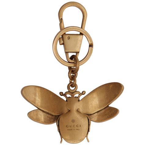 gucci bee keychain|Gucci keychain price.